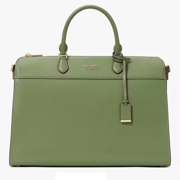 NWOT Kate Spade Morgan Laptop Bag Cedar Stand - Picture 2 of 10